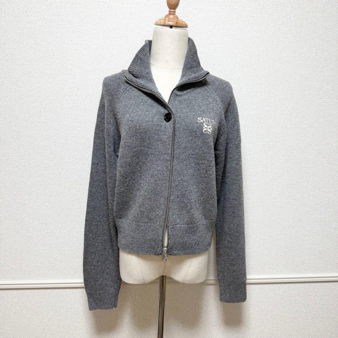 美品 SATUR レディース カシミヤ セーター 冬 暖かい 上着 旅行　M