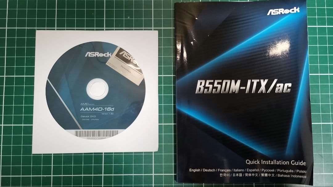 ASRock B550M-ITX/ac Windows11対応 Wi-Fi対応