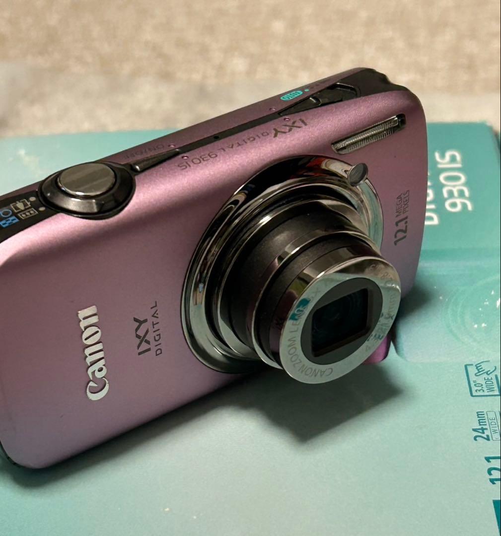 極美品 CANON IXY DIGITAL 930IS 動作 充電OK 付属品