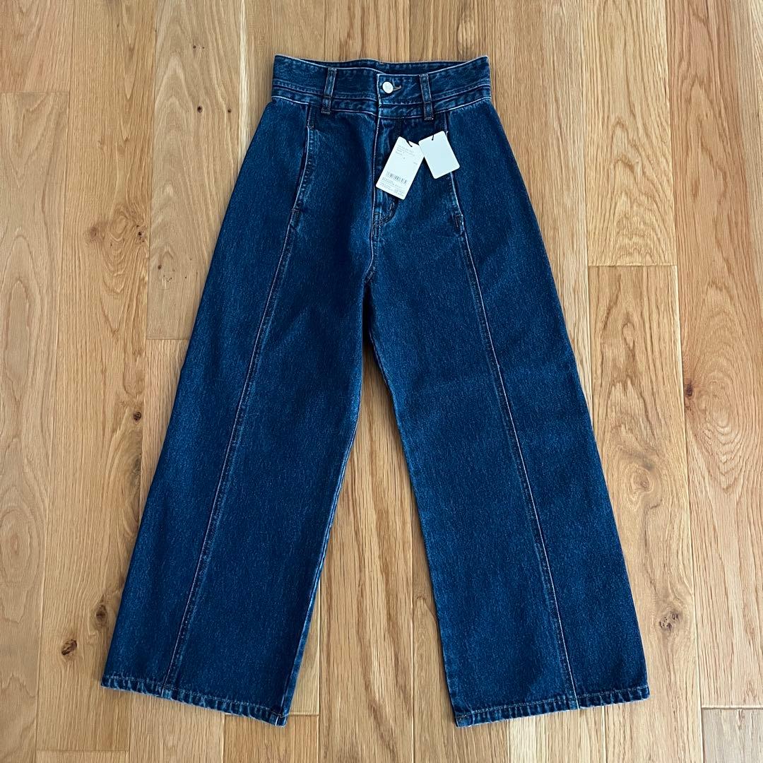 cohina コヒナ ダブルウエストシームデニム regular インディゴ