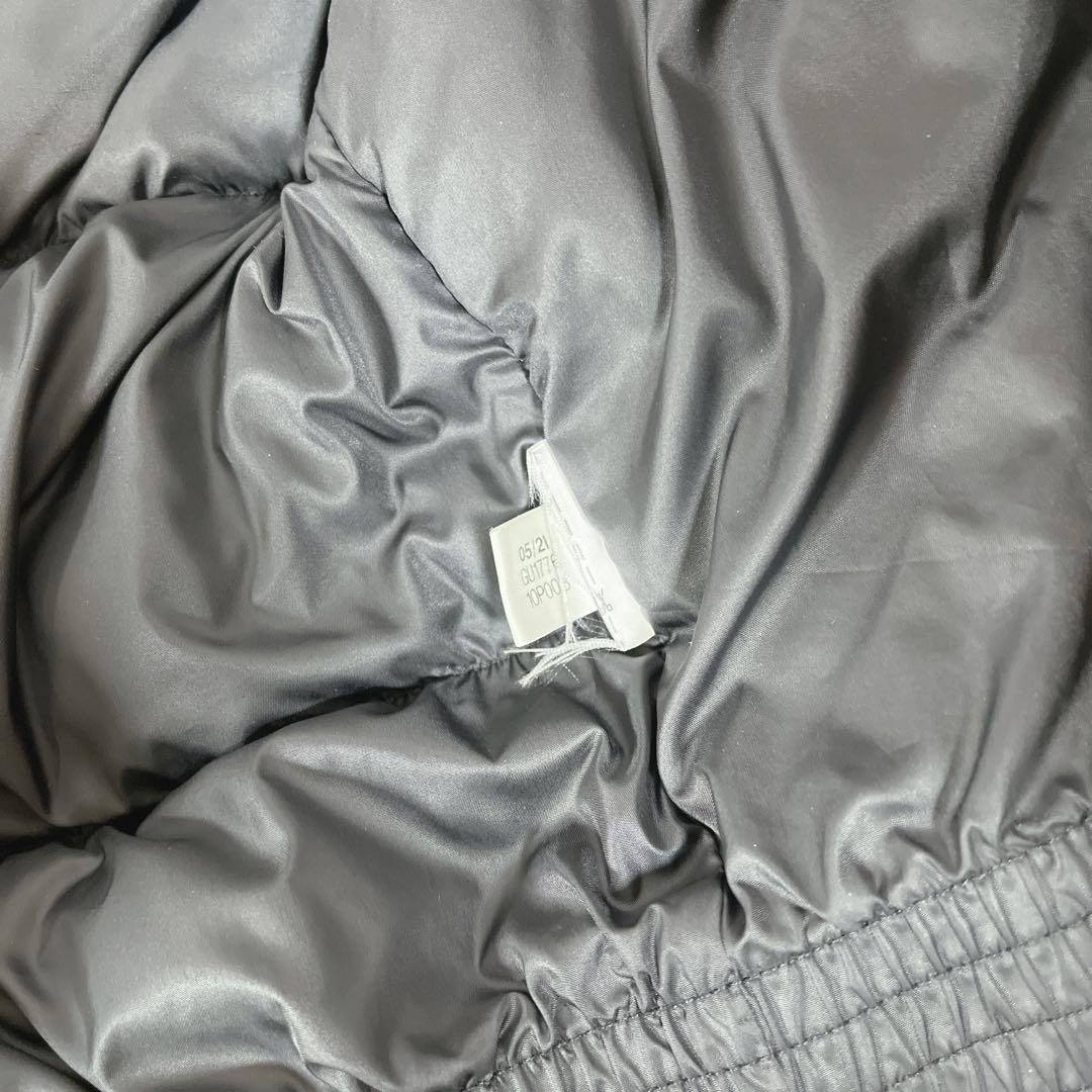 美品 adidas アディダス ダウン ジャケット ベロア金ロゴ　S