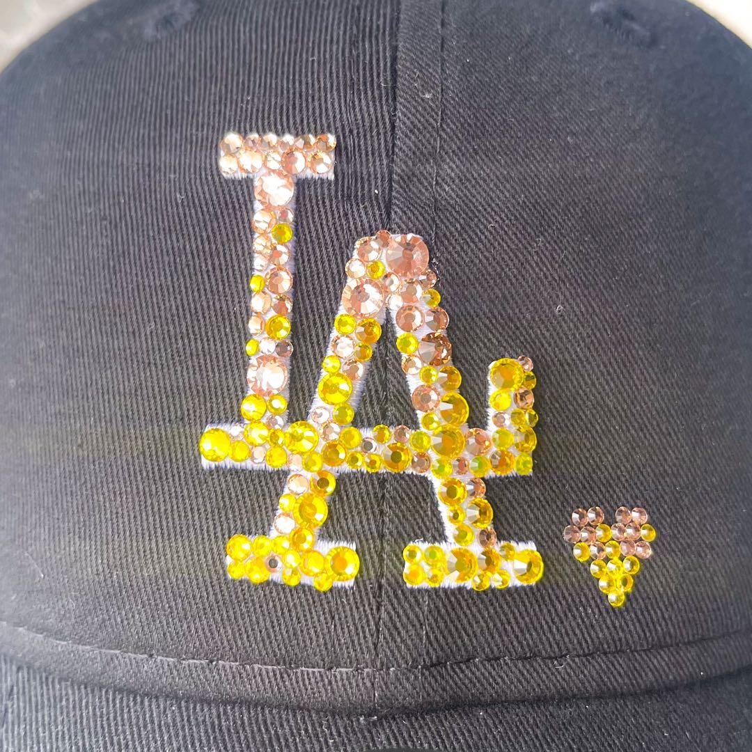みつくん ニューエラ キャップ ラインストーン LA 9TWENTY