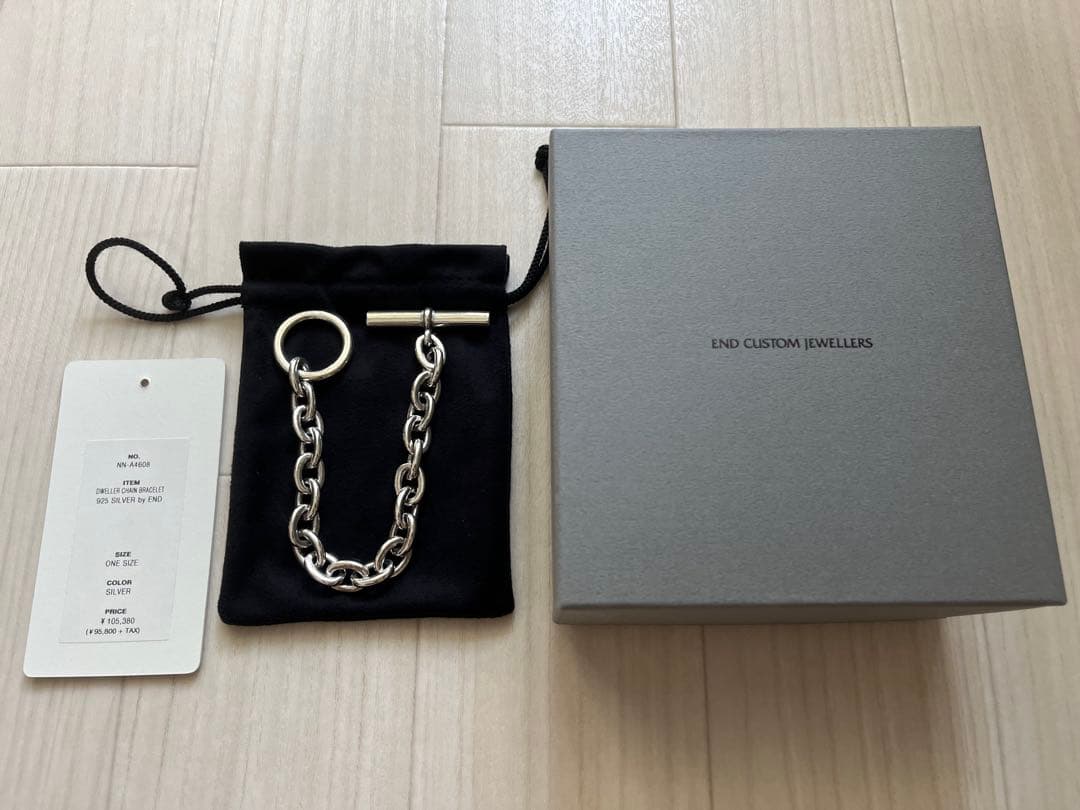 アクセサリー DWELLER CHAIN BRACELET 925 SILVER by END