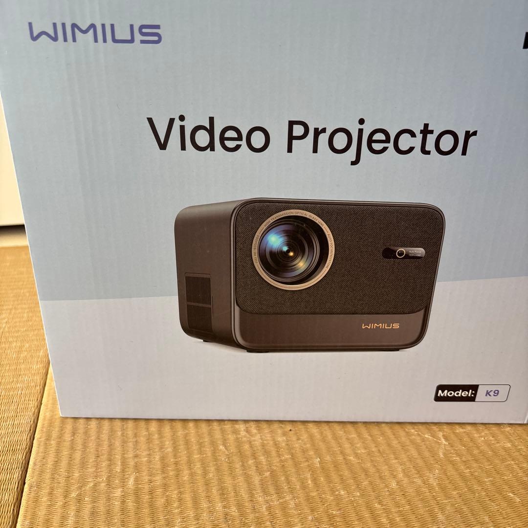 【ほぼ未使用品】WIMIUS K9 プロジェクター
