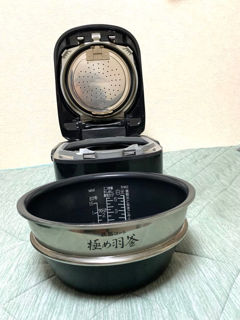 象印 NP-WS10 南部鉄器 炊飯器 2013年製 極め炊き 動作確