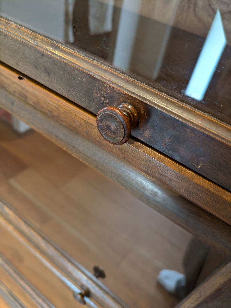 アンティーク　スタッキングブックケース