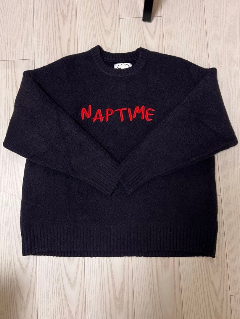 【※売り切り※】naptime ニット　ネイビー