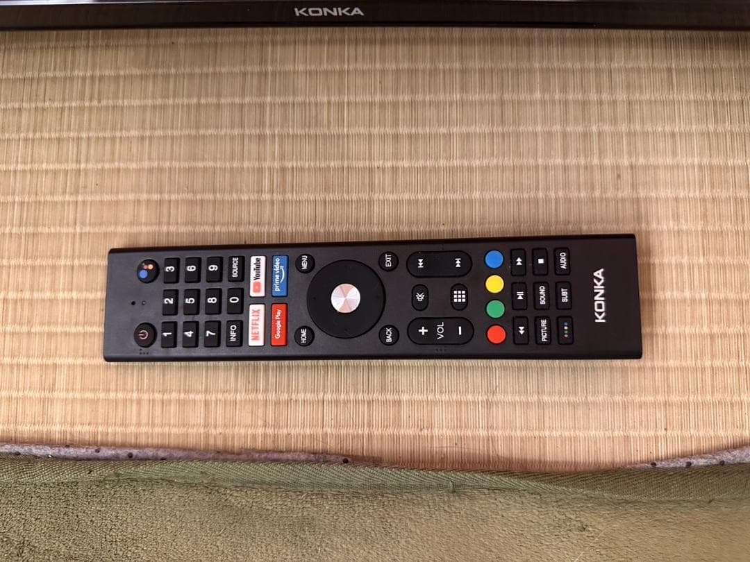 KONKA チューナーレステレビ 32型 2022年製　映り綺麗　超極美品！