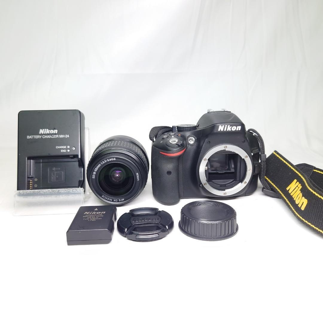 ニコン D5200 Digital Camera 18-55mm レンズ