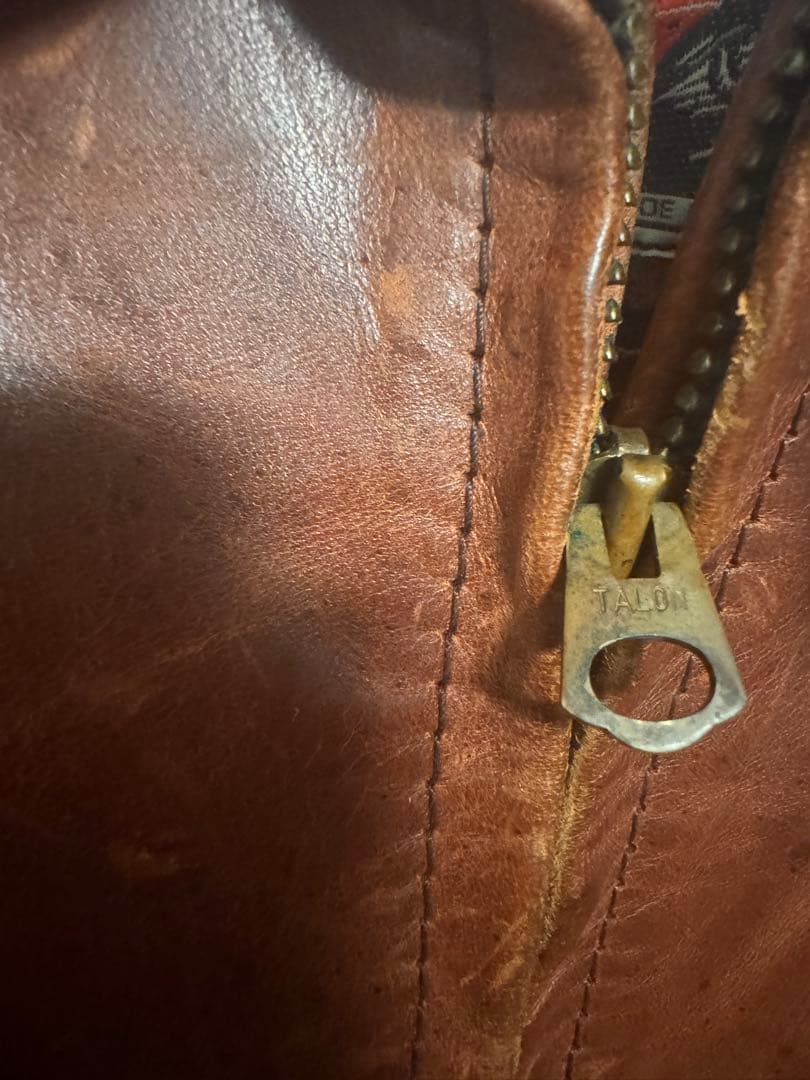 A*H様 キムタク着用　エアロレザー　ハーフベルテッド