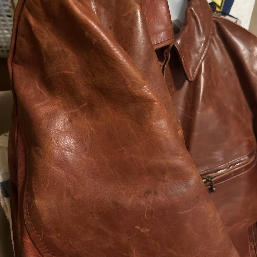 A*H様 キムタク着用　エアロレザー　ハーフベルテッド