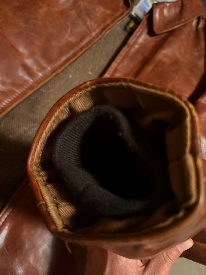 A*H様 キムタク着用　エアロレザー　ハーフベルテッド