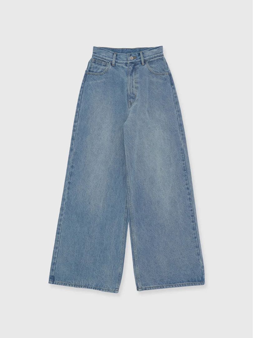 パンツ JOSE MOON/ LOOSE FIT WIDEDENIM blue 34