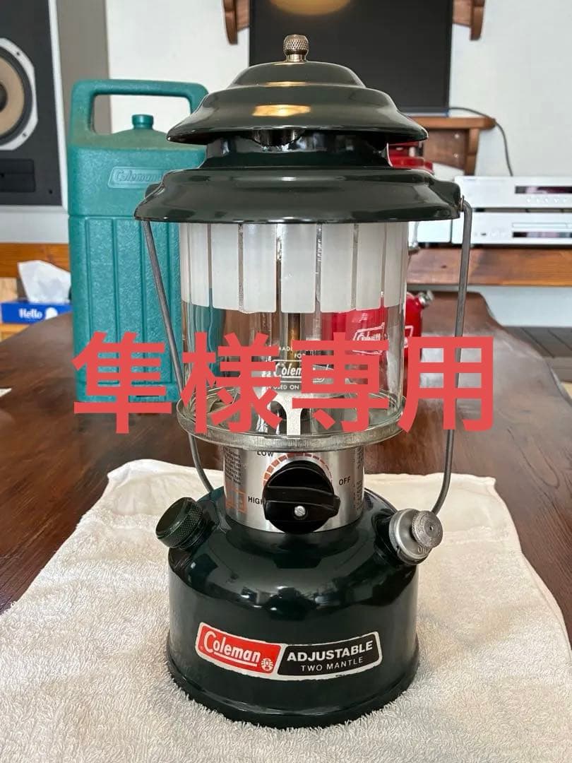 [使用回数5回未満]コールマンツーマントルランタンmodel 288a-700
