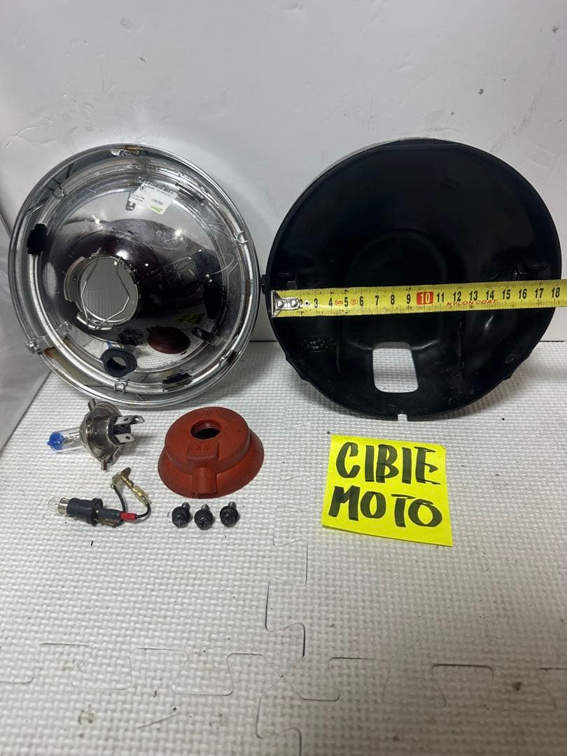 当時物希少CIBIE浮き文字入ケース付Zビームヘッドライト/検索シビエマーシャル