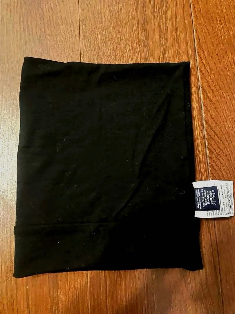 アークテリクス　ネックゲイター　ブラック　刺繍ロゴ