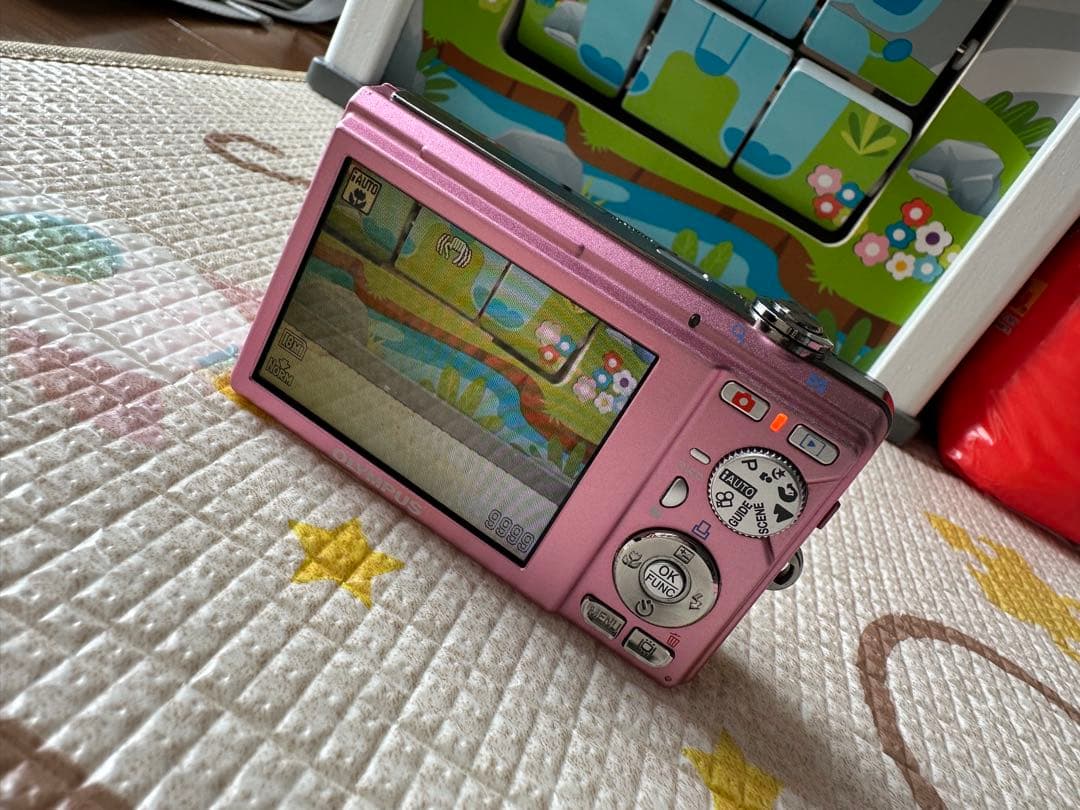 オリンパス　コンパクトデジタルカメラ　FE-370 ピンク