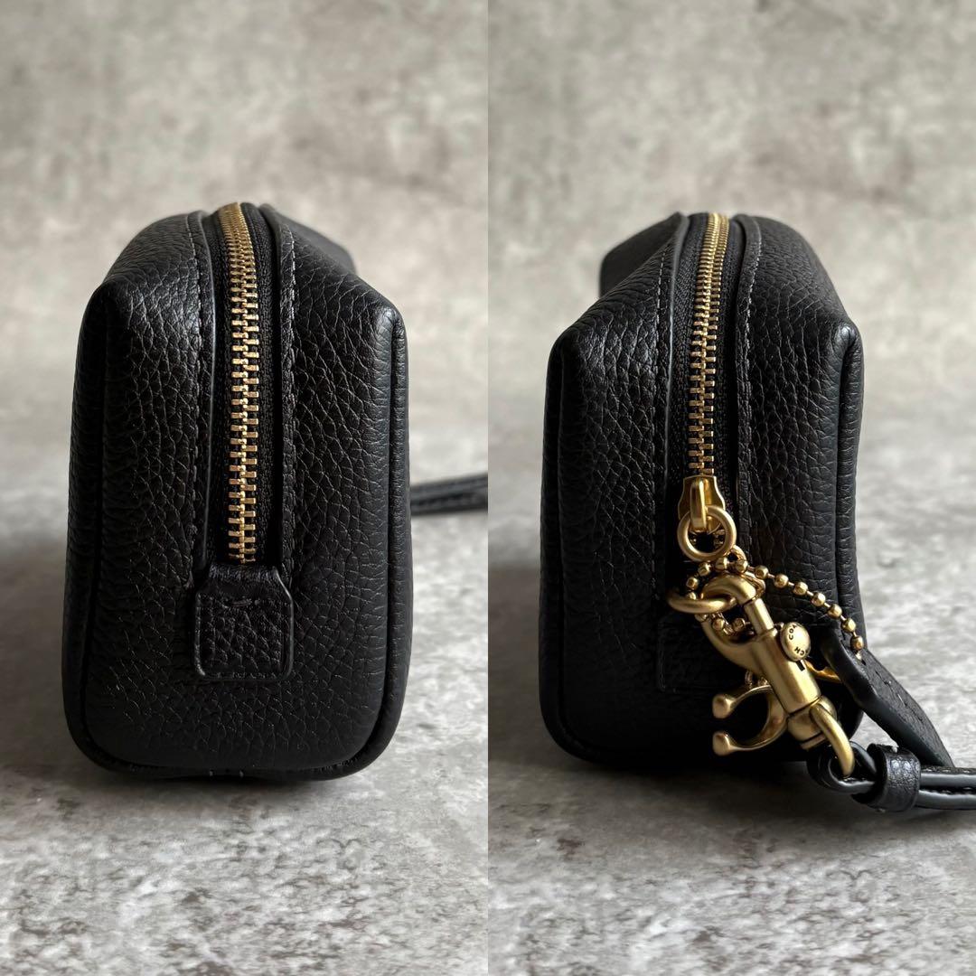 【極美品】COACH エッセンシャル コスメティック ポーチ レキシー 日本限定