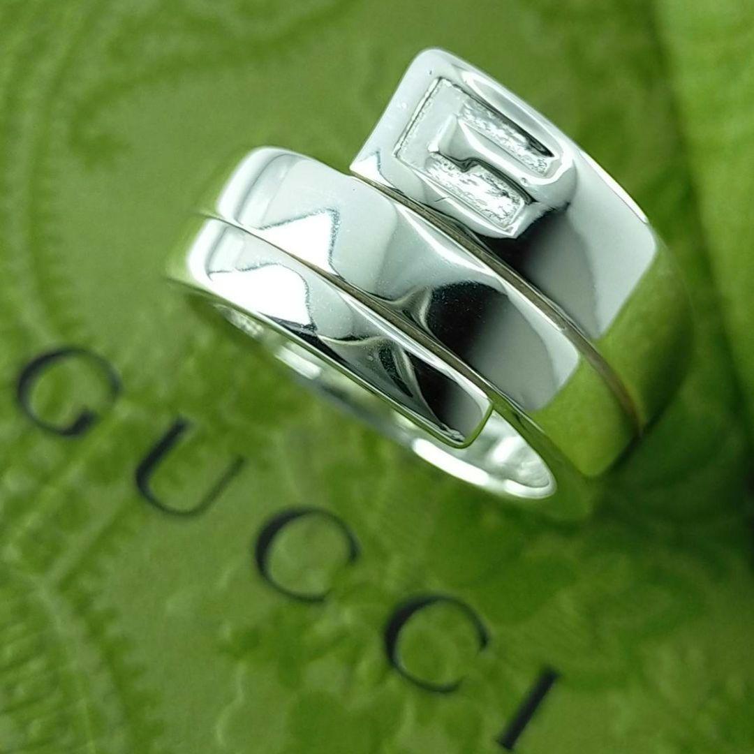 新品未使用　GUCCI スパイラルリング　シルバー　15号