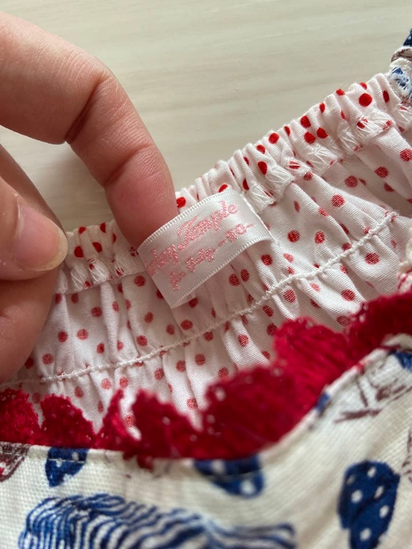 シャーリーテンプル　ワンピース　80cm キャンディポット