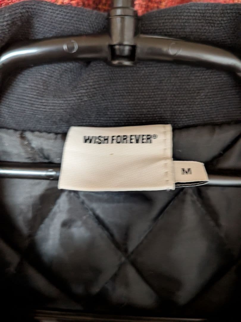 WISH FOR EVER ドローコードビンテージライクショートダックジャケット