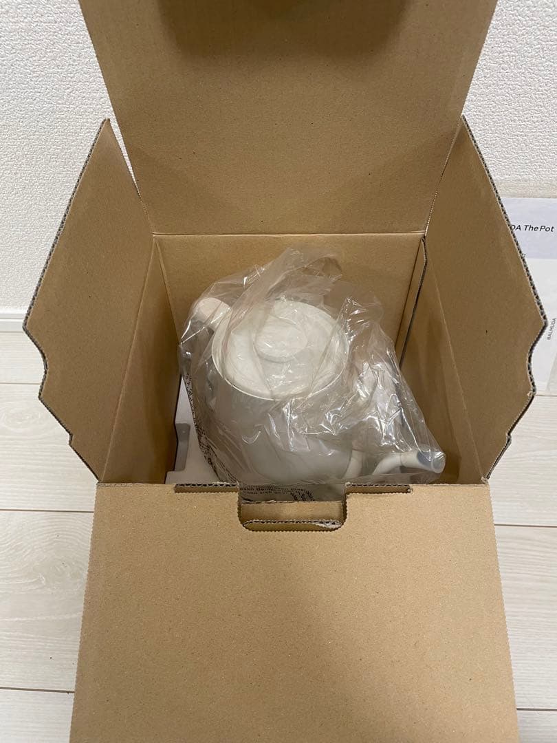 ◆【未使用】BALMUDA The Pot ホワイト 電気ケトル バルミューダ