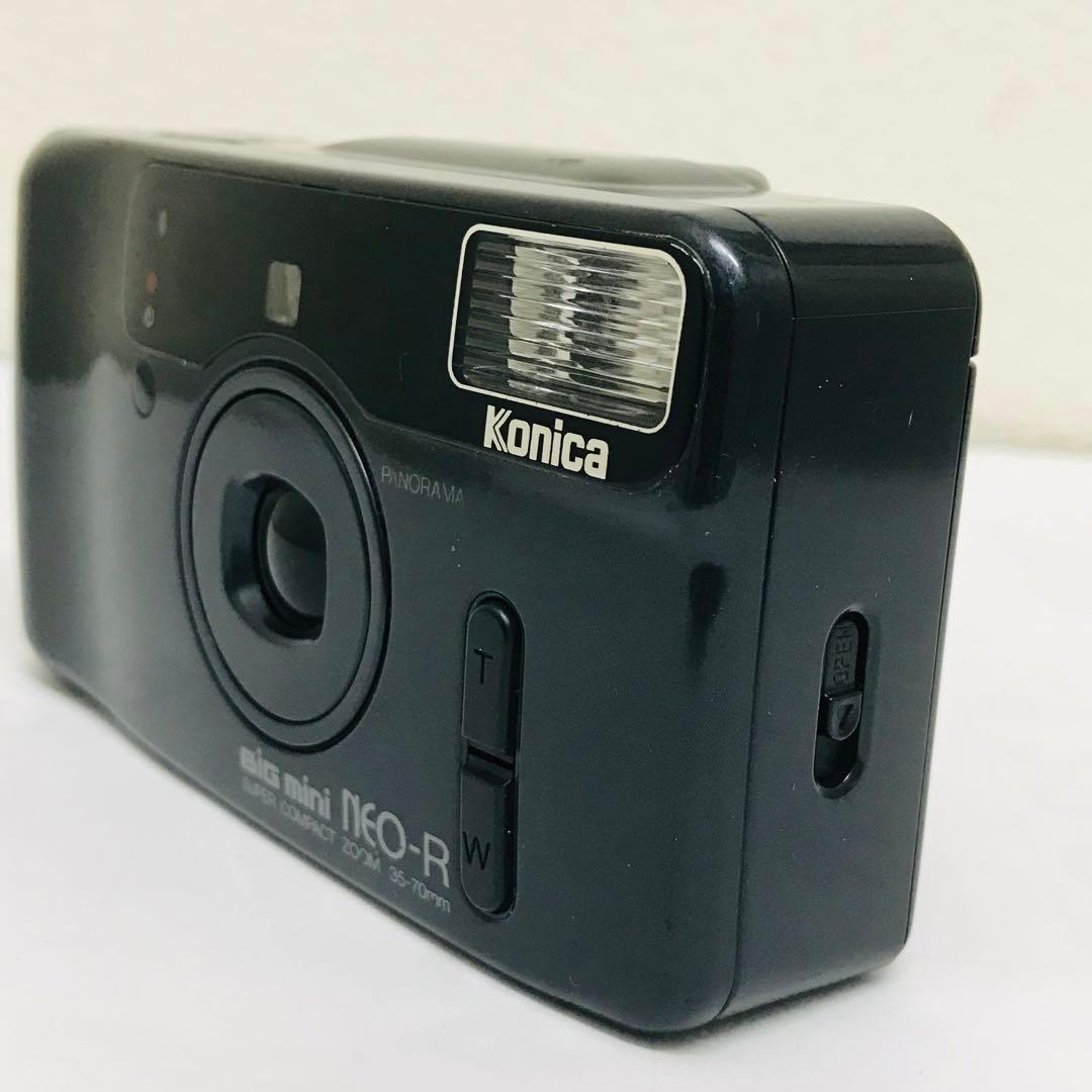 KONICA コニカ BIG MINI NEO-R  ブラック　フィルムカメラ