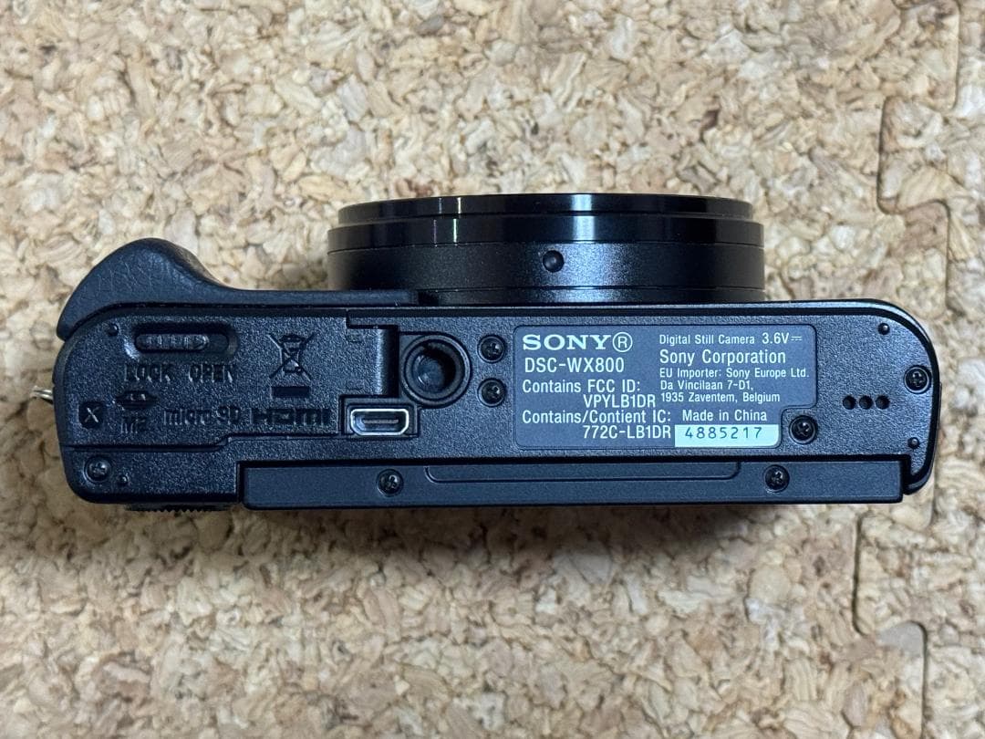 【中古】SONY DSC-WX800 デジタルカメラ（海外版）