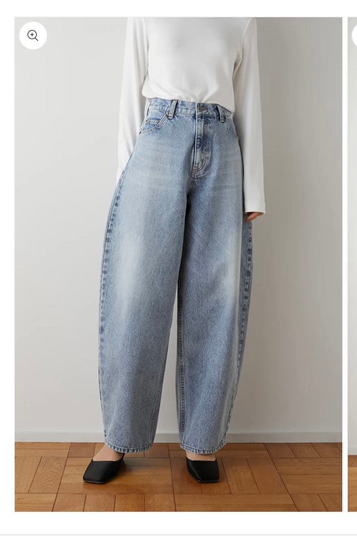 新品・未使用・タグ付き　ELLIE カーブデニム　XSサイズ