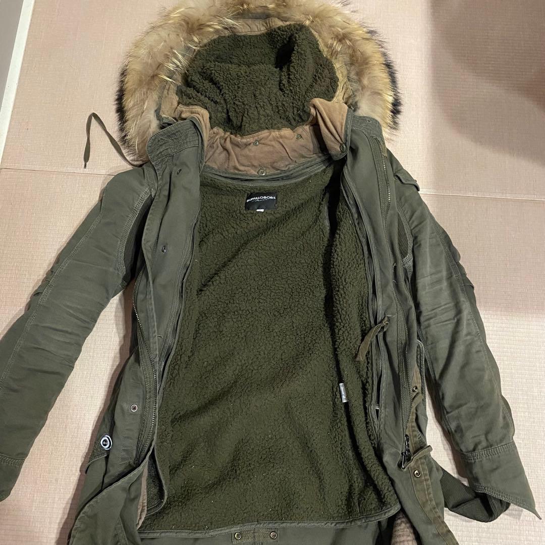 BUFFALO BOBS バッファローボブズ モッズコート/サイズ1/カーキ