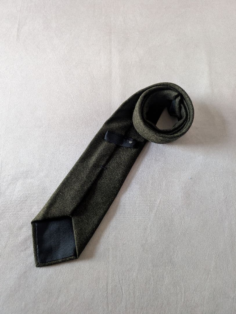 【ちょっと訳あり品5】ロロピアーナ　カシミヤ100 フォーマルネクタイ