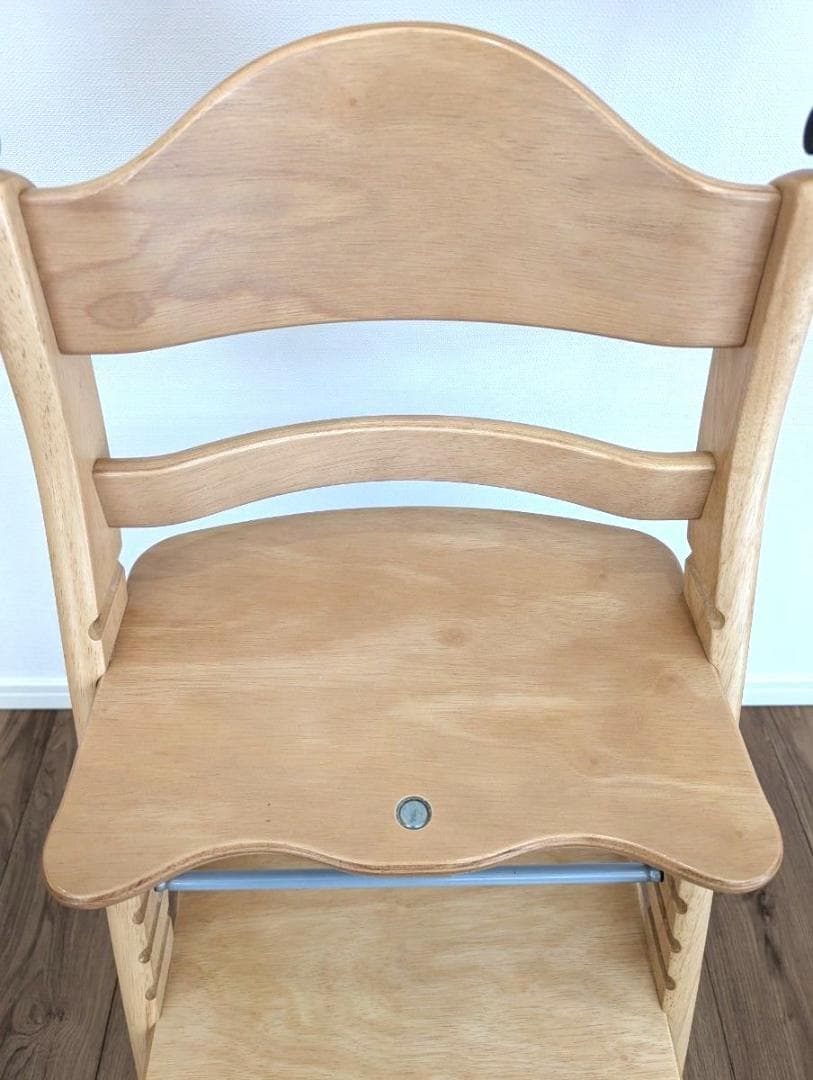 【美品】大和屋　すくすくチェアスリムプラス　テーブル付き