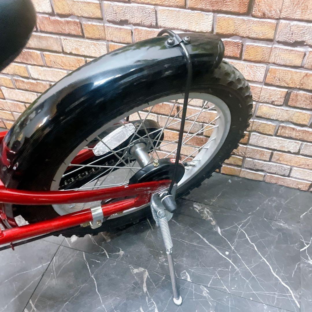 【33】引き取り価格 子供車 Jeep レッド 16インチ シングル