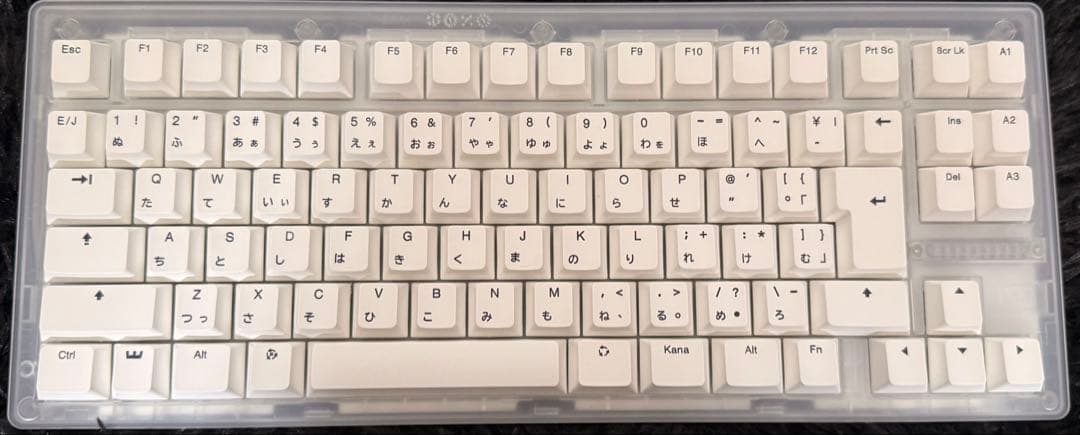 Wooting 80HE（JIS配列、フロストケース）