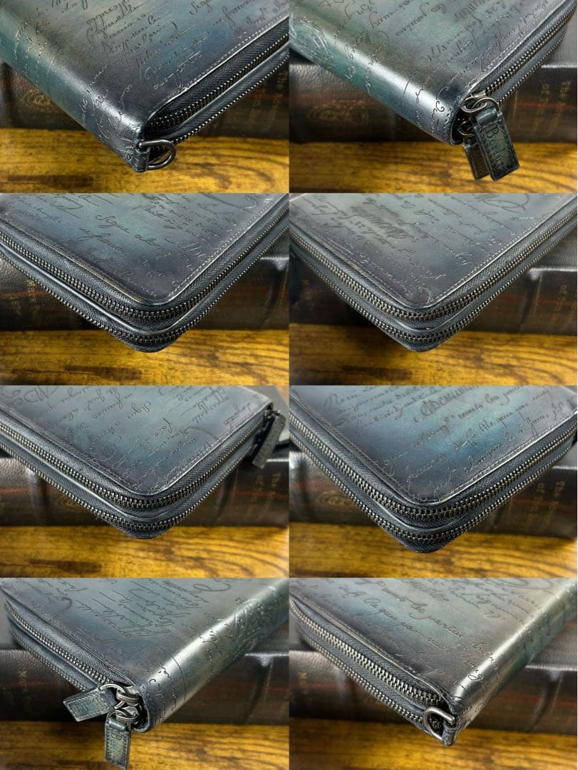 約50万円　美品　オルガ期　Berluti ティネオⅡ オーガナイザー長財布