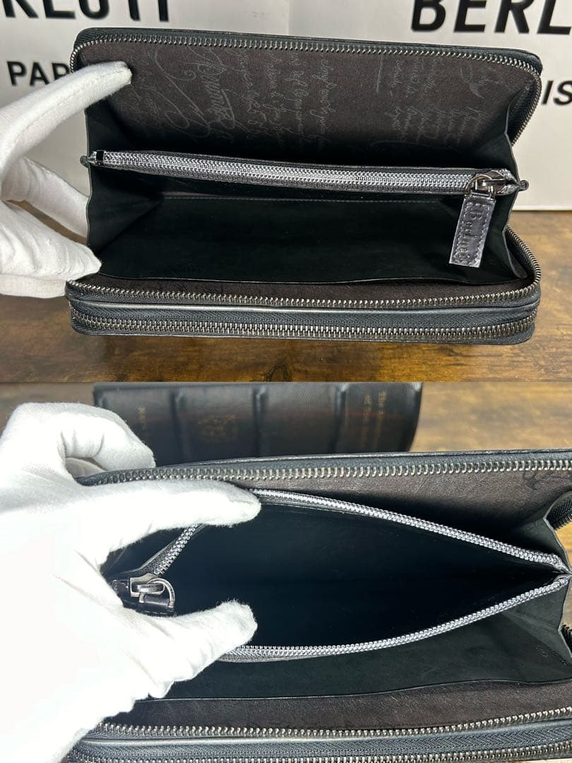 約50万円　美品　オルガ期　Berluti ティネオⅡ オーガナイザー長財布