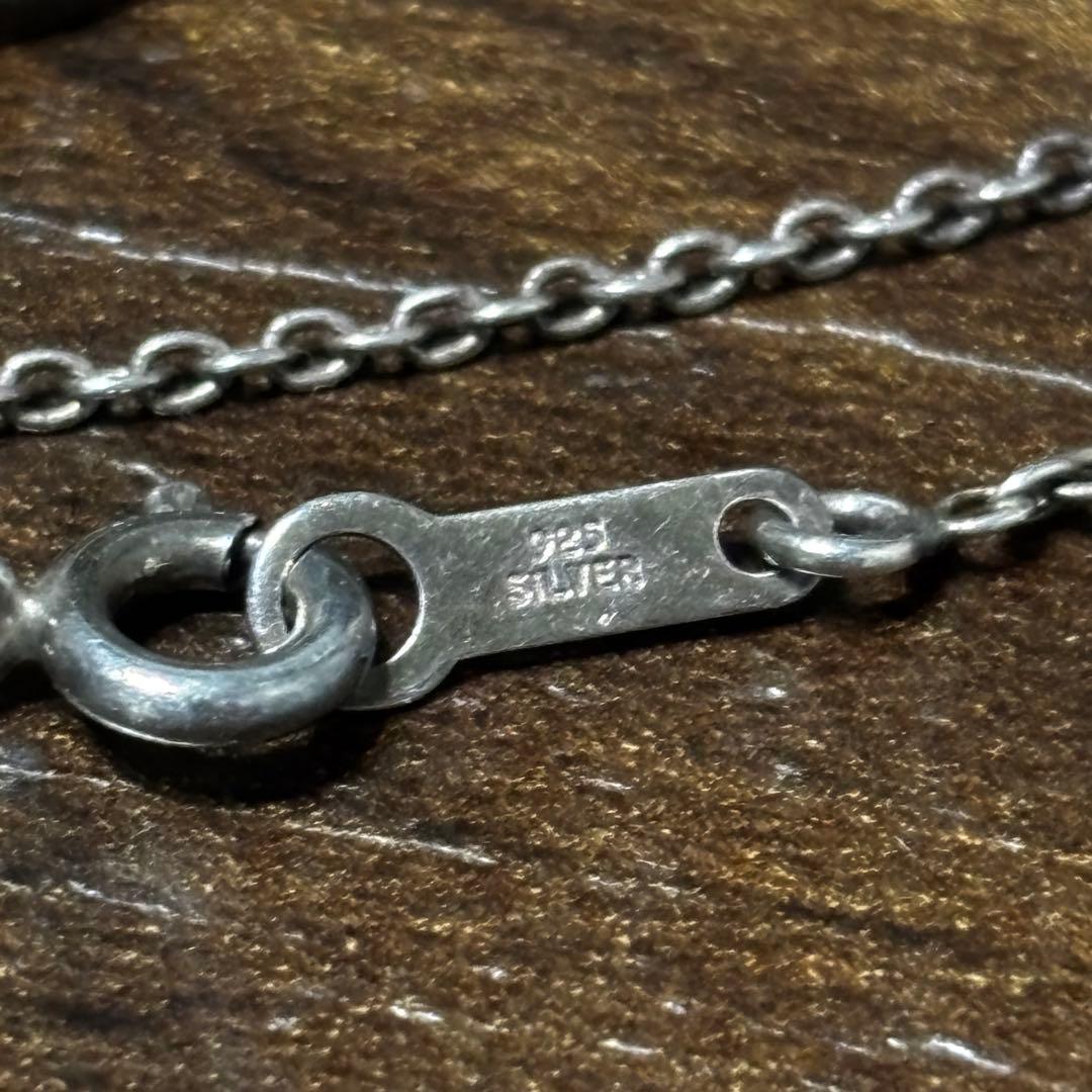 ナバホ族 Chris Charley ターコイズ コーラル フェザー ネックレス