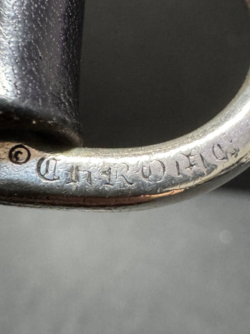 クロムハーツ ベルトループ Dカン フローラル