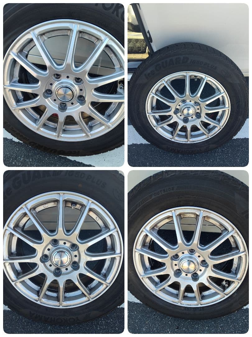 1月末まで！15インチ アルミホイール トヨタ80スタッドレス！ヴォクシー