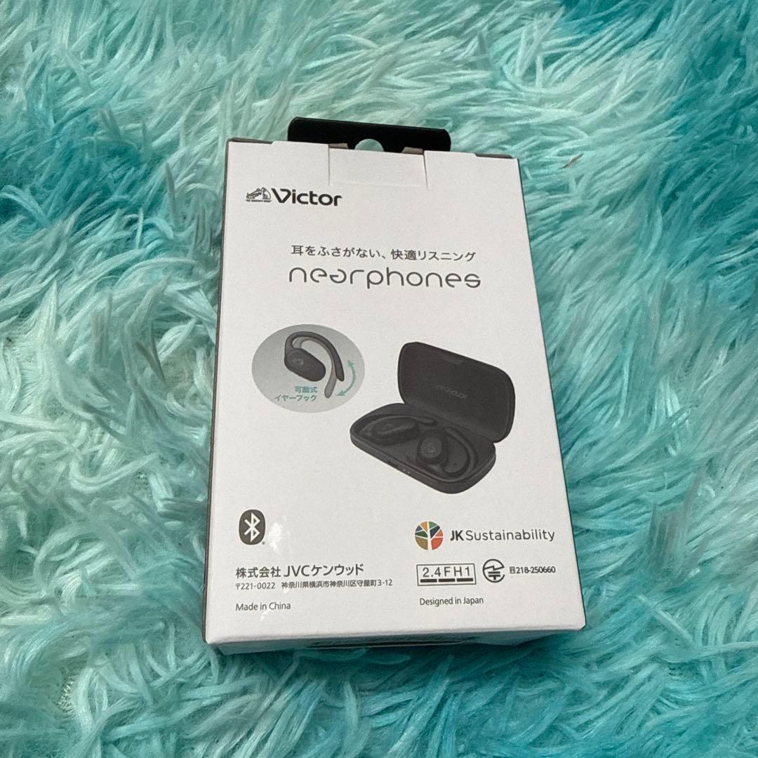 JVCケンウッド Victor HA-NP39T-Bワイヤレスイヤホン ブラック