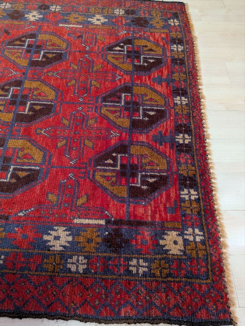 オールドキリム　ウールラグ