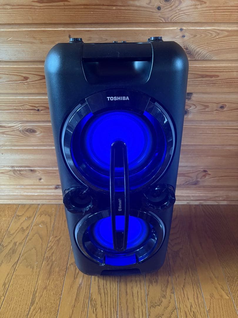 美品！！TOSHIBA ウーファー ブラック 青色LED