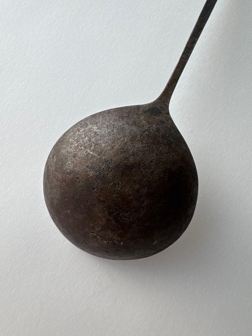 成田理俊　鉄レードル　お玉