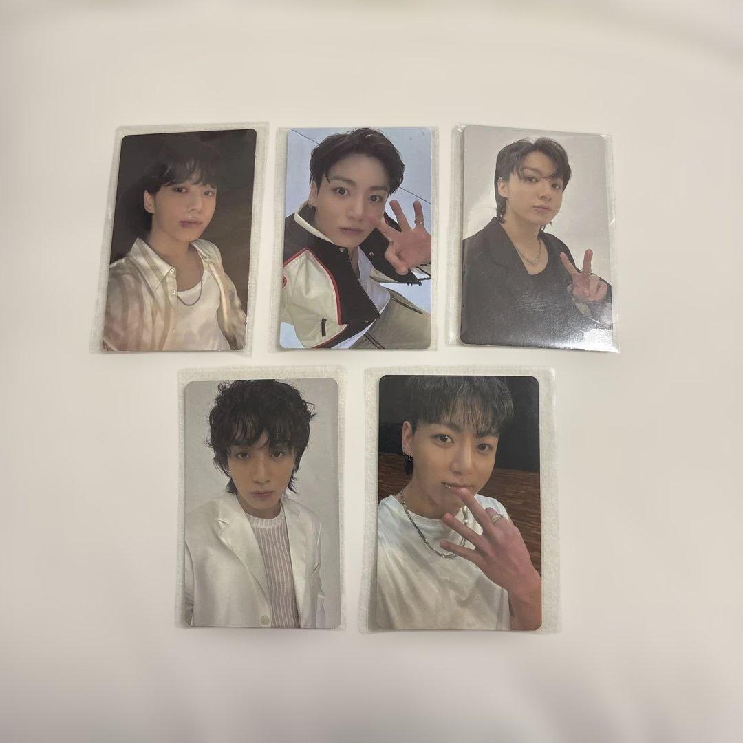 BTSジョングク⭐︎グク　golden 公式トレカ　５枚セット