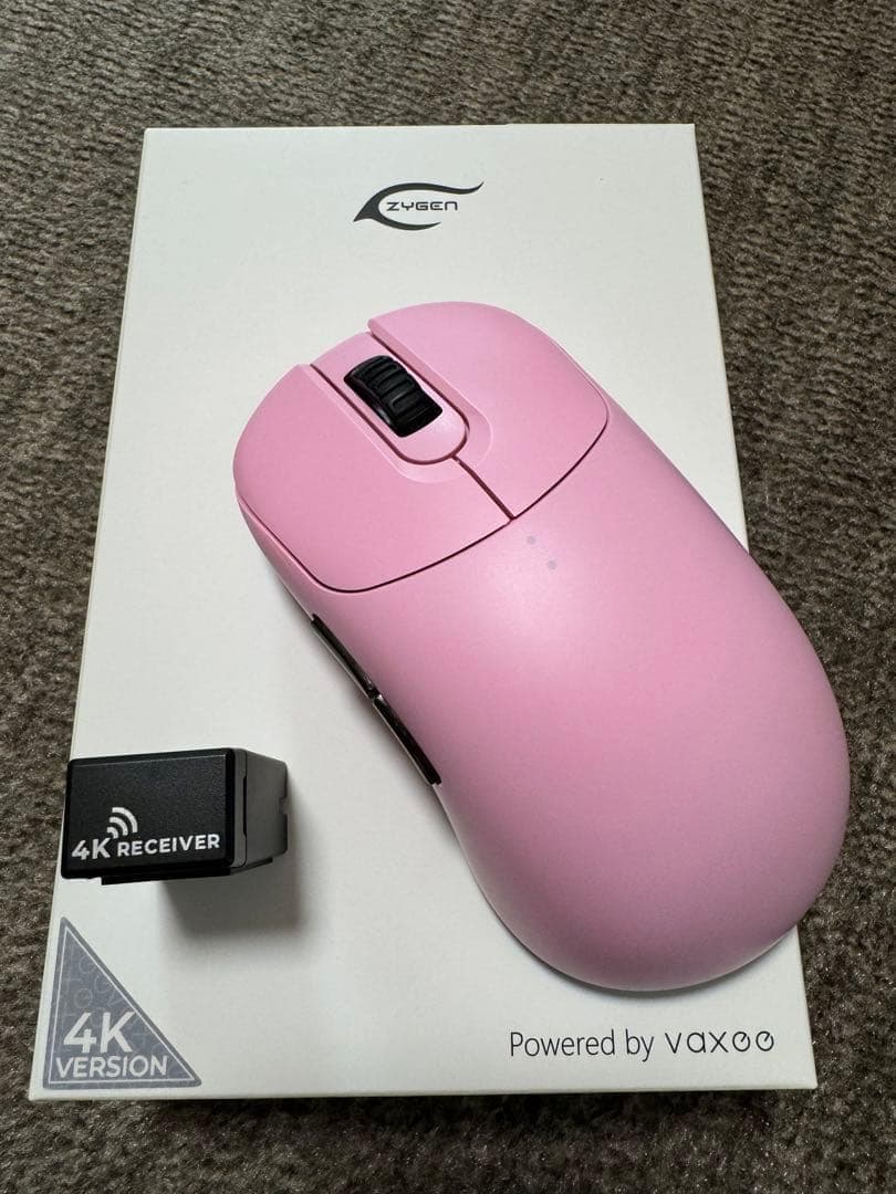 マウス・トラックボール ZYGEN NP-01 Wireless (4K) PINK