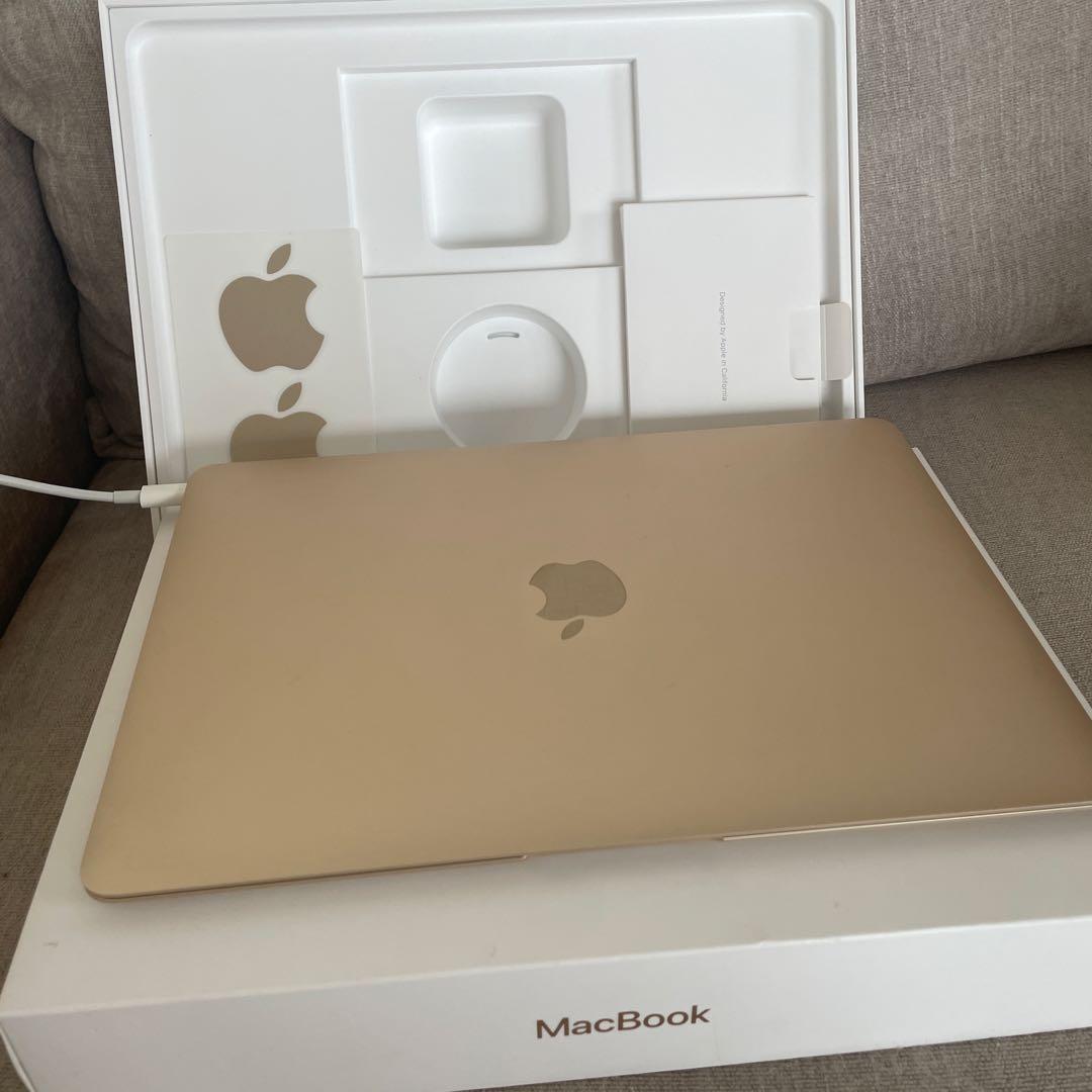 MacBook 12インチ ゴールド｜付属品完備 再インストール済