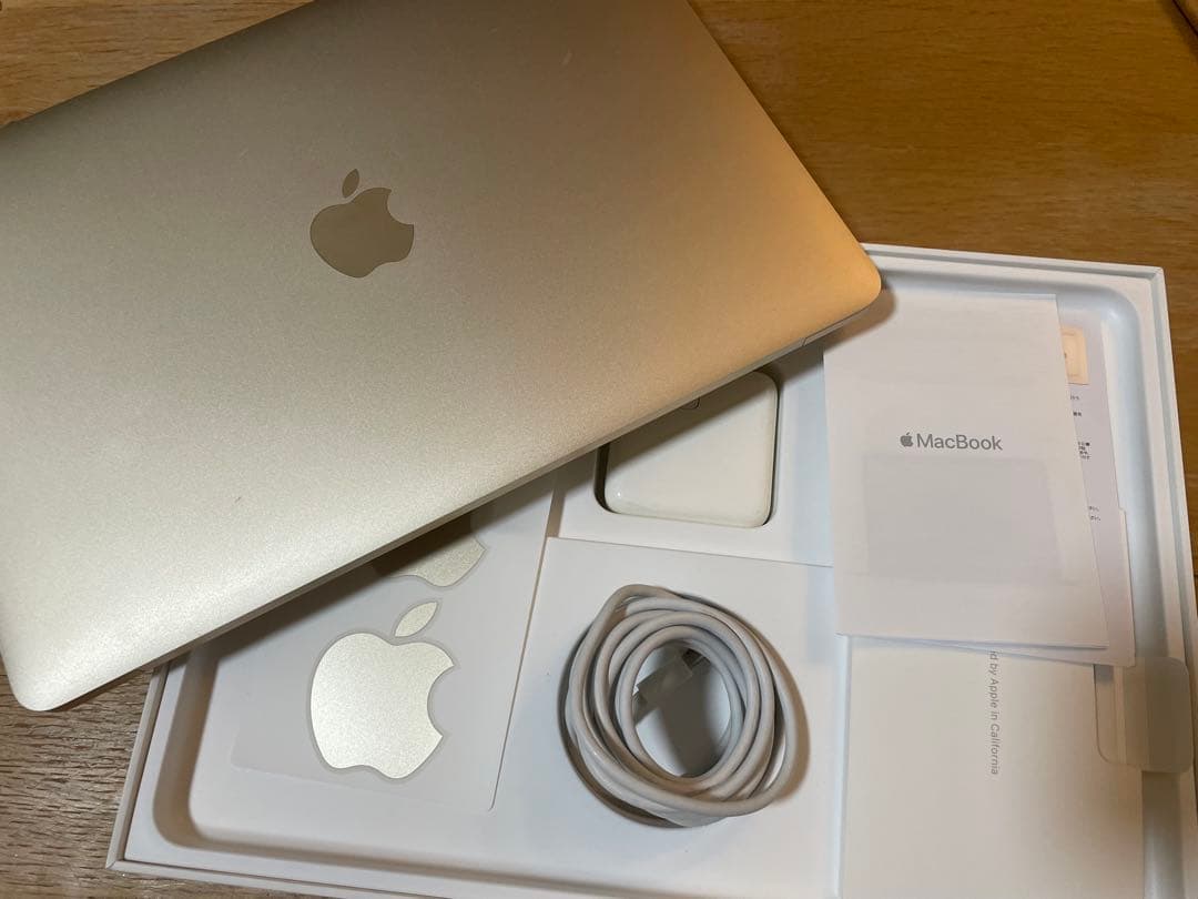 MacBook 12インチ ゴールド｜付属品完備 再インストール済