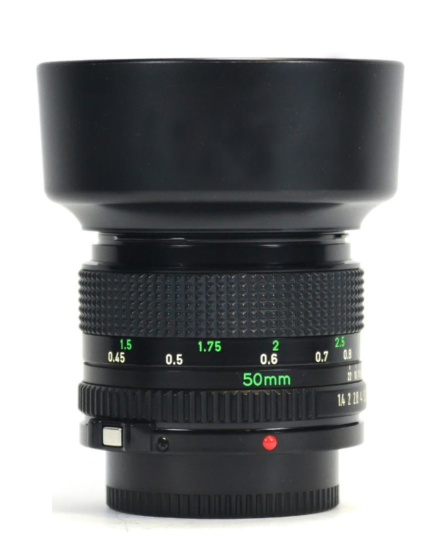 キヤノン 単焦点レンズ New FD 50mm F1.4 明るく高画質