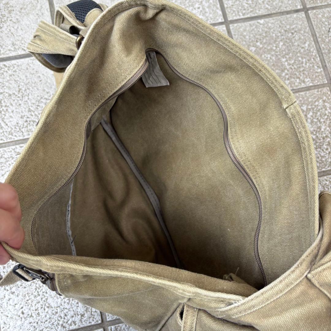 エルエルビーン メッセンジャーバッグ カーキ アメカジ 平成y2k ミリタリー