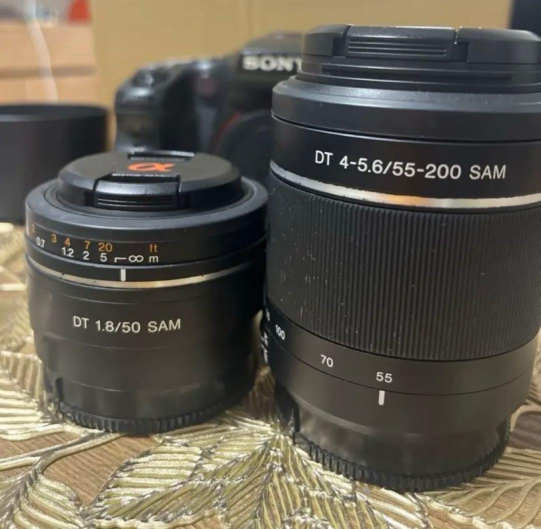 マッシー✴︎SONY一眼レフカメラお得セット/バッグレンズ/ソニーα77